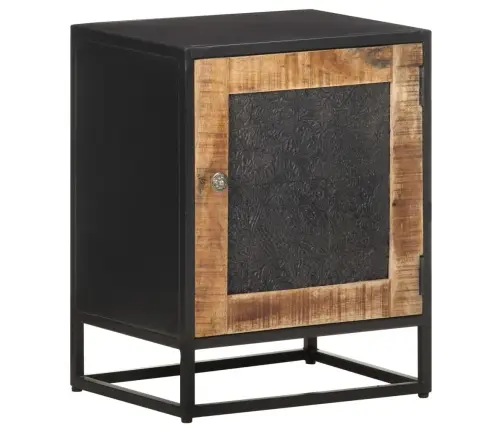 Naktsskapītis, 40X30X50 Cm, Neapstrādāts Mango Koks Vidaxl