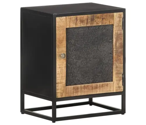 Naktsskapītis, 40X30X50 Cm, Neapstrādāts Mango Koks Vidaxl