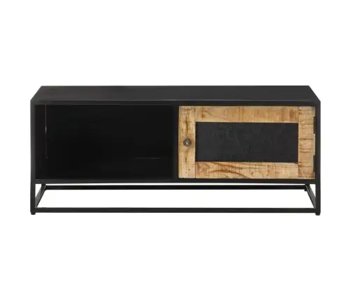 Kafijas Galdiņš, 90X50X35 Cm, Mango Masīvkoks Vidaxl