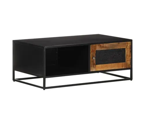 Kafijas Galdiņš, 90X50X35 Cm, Mango Masīvkoks Vidaxl