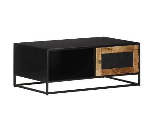 Kafijas Galdiņš, 90X50X35 Cm, Mango Masīvkoks Vidaxl