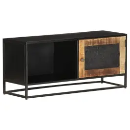 Tv Skapītis, 90X30X40 Cm, Neapstrādāts Mango Koks Vidaxl