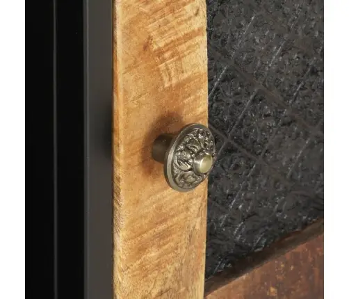 Tv Skapītis, 90X30X40 Cm, Neapstrādāts Mango Koks Vidaxl