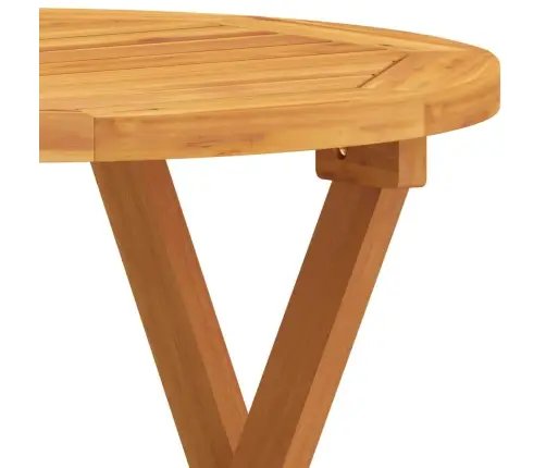 Bistroolaud, Ø46X47 cm Akaatsiapuit