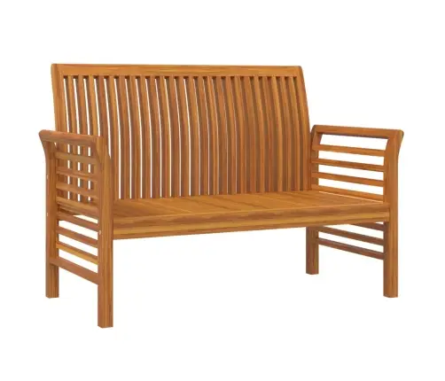 Sols Ar Tumši Pelēkiem Matračiem, Akācijas Masīvkoks  Vidaxl