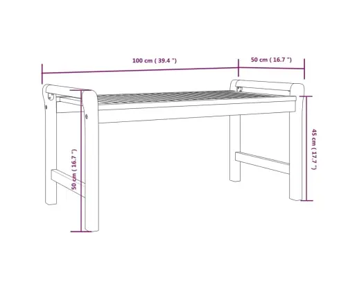 2-Osaline Aiamööbli Komplekt, Tumehallid Padjad, Täispuit