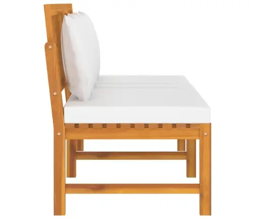 Dīvāngulta Ar Matračiem, 200X60X75 Cm, Akācijas Masīvkoks Vidaxl