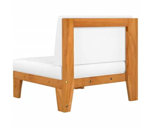 Modulinė Kampinė Sofa Su Kreminėmis Pagalvėlėmis, Akacija