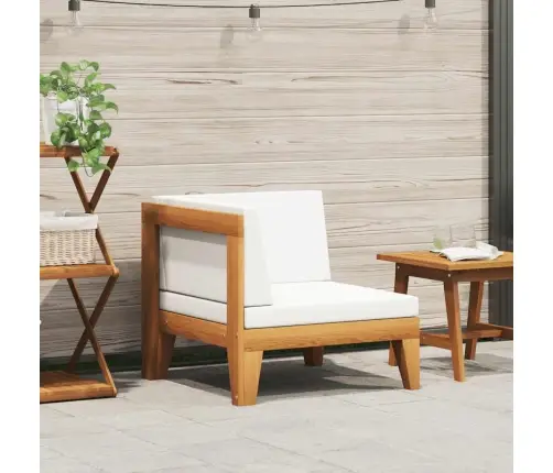 Modulinė Kampinė Sofa Su Kreminėmis Pagalvėlėmis, Akacija