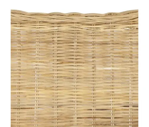 Divvietīgs Dīvāns, Dabīga Rotangpalma Un Lins Vidaxl