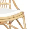 Rotangpalmas Krēsls, Lins Vidaxl Rotangpalmas Krēsls, Lins Vidaxl