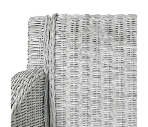 Virtuves Krēsli Ar Spilveniem, 2 Gb., Pelēka Dabīgā Rotangpalma Vidaxl Virtuves Krēsli Ar Spilveniem, 2 Gb., Pelēka Dabīgā Rotangpalma Vidaxl