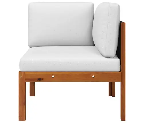 Dārza Stūra Dīvāni, 2 Gab., Ar Spilveniem, Akācijas Koks Un Virve Vidaxl