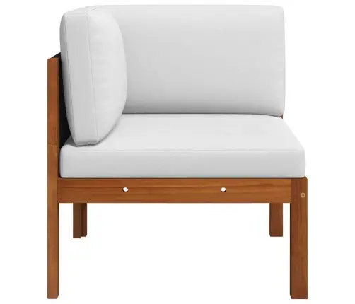 Dārza Stūra Dīvāni, 2 Gab., Ar Spilveniem, Akācijas Koks Un Virve Vidaxl