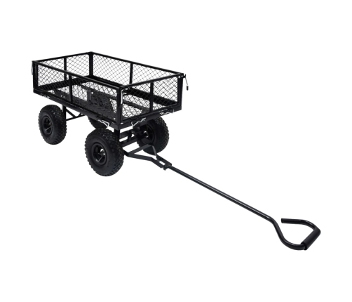 Rankinis Sodo Vežimėlis, Juodos Spalvos, 250Kg