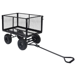 Dārza Ratiņi, Melni, 350 Kg Vidaxl