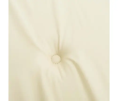 Dārza Krēslu Spilveni, 6 Gab., Krēmkrāsas, 40X40X4 Cm, Audums Vidaxl