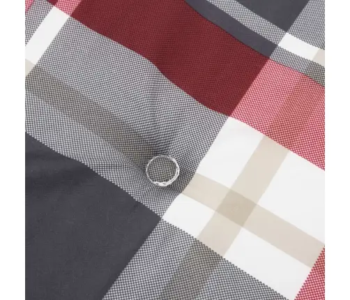 Dārza Krēslu Spilveni, 6 Gab., Četrstūri, 40X40X3 Cm, Audums Vidaxl