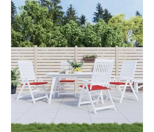 Aiatooli Istmepadjad 4 Tk, Punane, 50X50X4 cm Kangas