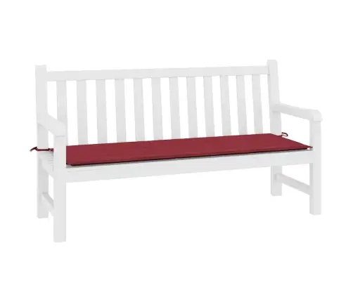 Sodo Suoliuko Pagalvėlė, Vyno Raudona, 200X50X4cm Audinys