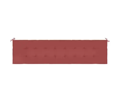 Sodo Suoliuko Pagalvėlė, Vyno Raudona, 200X50X4cm Audinys