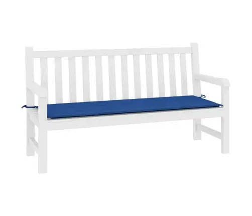 Dārza Sola Matracis, 200X50X4 Cm, Audums, Koši Zils Vidaxl