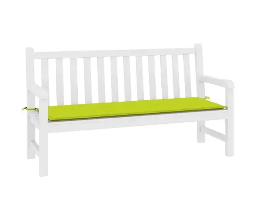 Dārza Sola Matracis, 200X50X4 Cm, Audums, Spilgti Zaļš Vidaxl