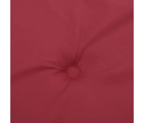 Dārza Krēslu Spilveni, 4 Gab., Vīnsarkani, 120X50X3 Cm, Audums Vidaxl