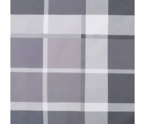 Dārza Krēslu Spilveni, 4 Gab., Pelēki Četrstūri, 120X50X3 Cm Vidaxl