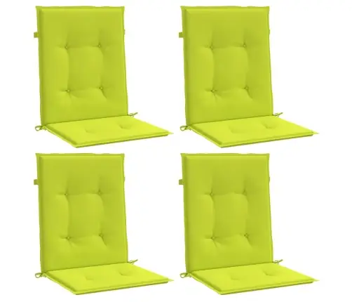 Madala Seljatoega Toolipadjad 4 Tk, Roheline 100X50X3 Cm Kangas