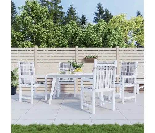 Madala Seljatoega Toolipadjad 4 Tk, Ruudud 100X50X3 Cm Kangas