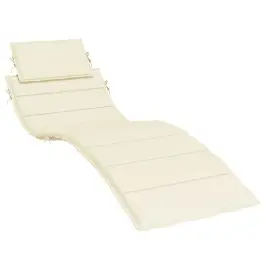 Saulės Gulto Čiužinukas, Kreminės Spalvos, 186X58X4cm Audinys