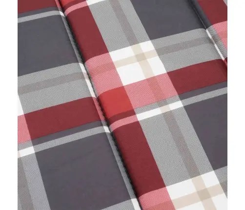 Sauļošanās Krēsla Matracis, 186X58X4 Cm, Audums, Četrstūri Vidaxl