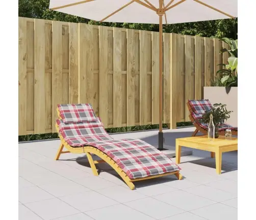 Sauļošanās Krēsla Matracis, 186X58X4 Cm, Audums, Četrstūri Vidaxl