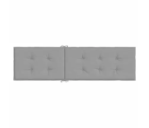 Atpūtas Krēsla Matracis, Pelēks, (75+105)X50X4 Cm Vidaxl