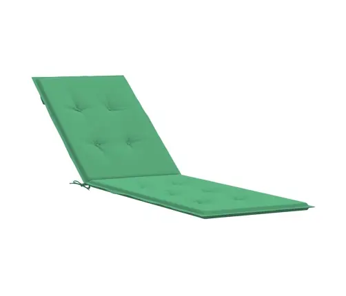 Päevitustooli Istmepadi, Roheline, (75 + 105) X 50 X 4 Cm