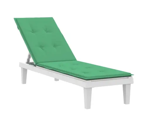 Päevitustooli Istmepadi, Roheline, (75 + 105) X 50 X 4 Cm