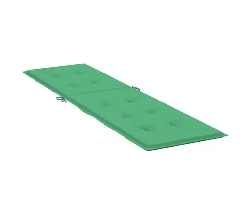Päevitustooli Istmepadi, Roheline, (75 + 105) X 50 X 4 Cm
