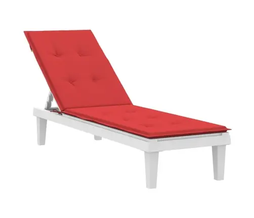 Atpūtas Krēsla Matracis, Sarkans, (75+105)X50X4 Cm Vidaxl