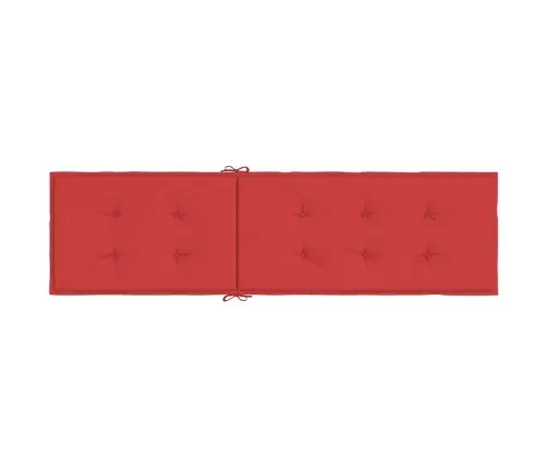 Atpūtas Krēsla Matracis, Sarkans, (75+105)X50X4 Cm Vidaxl