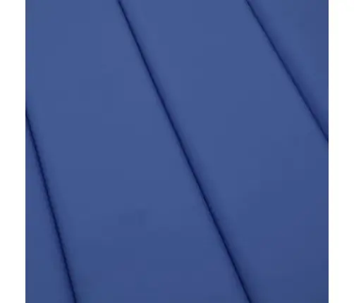 Sauļošanās Krēsla Matracis, 200X50X3 Cm, Audums, Koši Zils Vidaxl