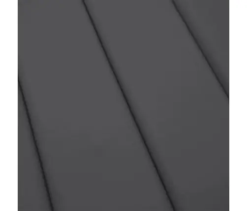 Saulės Gulto Čiužinukas, Antracito Spalvos, 200X60X3cm Audinys