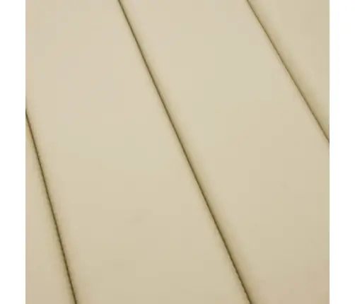 Päevitustooli Padi, Beež, 200X60X3 cm Oxford Kangas