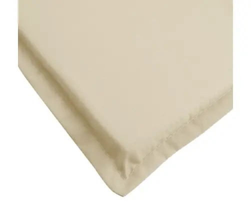 Päevitustooli Padi, Beež, 200X60X3 cm Oxford Kangas