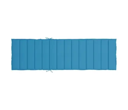 Saulės Gulto Čiužinukas, Mėlynos Spalvos, 200X60X3cm Audinys