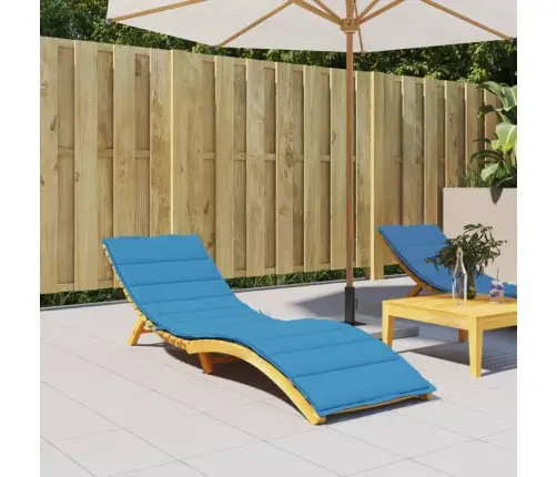 Saulės Gulto Čiužinukas, Mėlynos Spalvos, 200X60X3cm Audinys