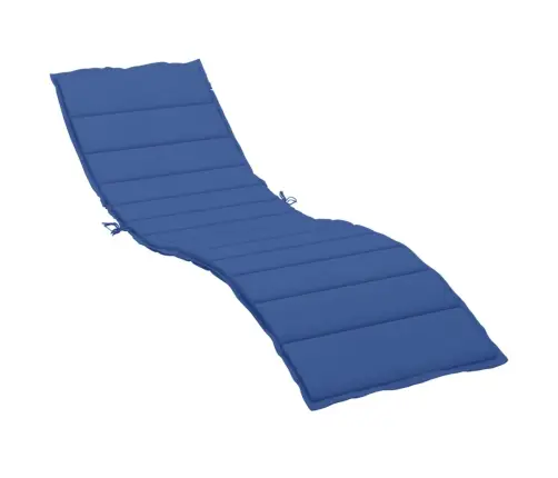 Päevitustooli Padi, Sügavsinine, 200X60X3 cm Oxford Kangas