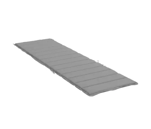 Päevitustooli Padi, Hall, 200X70X3 cm Oxford Kangas