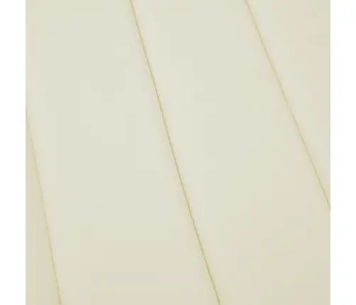 Sauļošanās Krēsla Matracis, 200X70X3 Cm, Audums, Krēmkrāsas Vidaxl