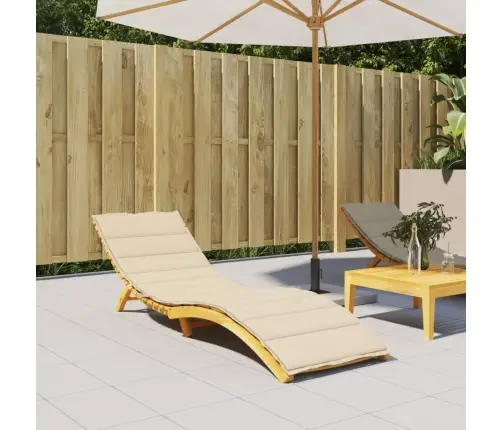 Saulės Gulto Čiužinukas, Smėlio Spalvos, 200X70X3cm Audinys